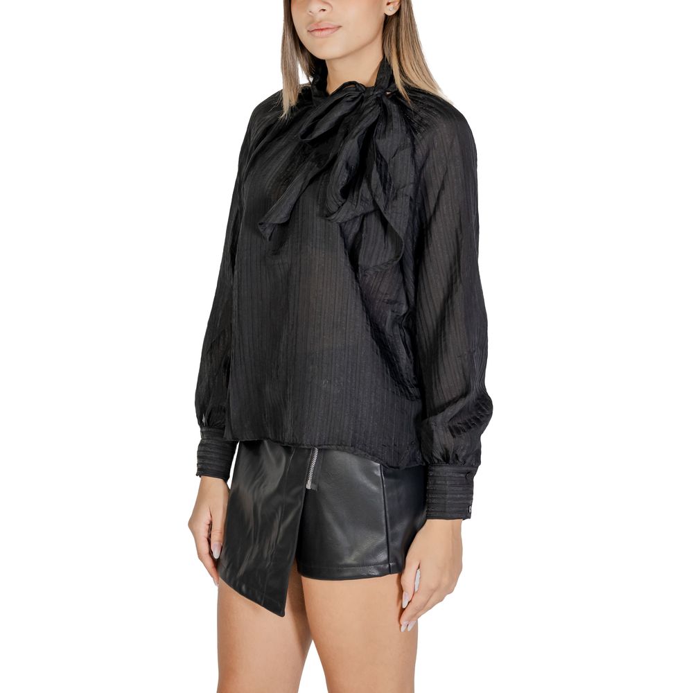 Black Polyester Shirt