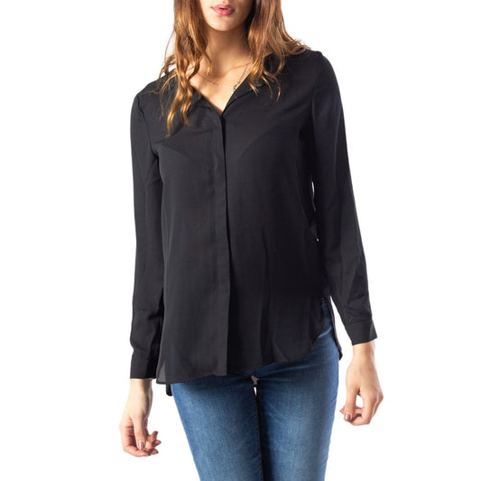 Black Polyester Sweater