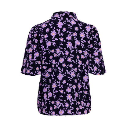 Purple Viscose Shirt