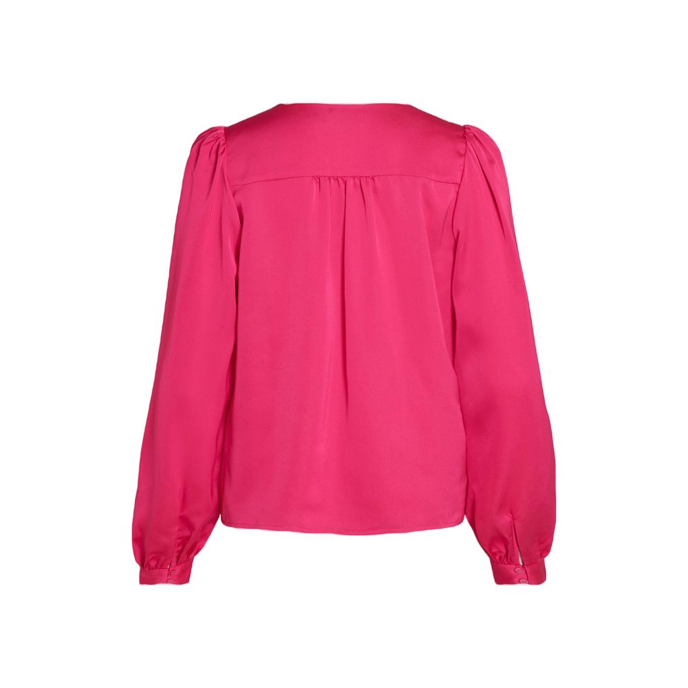 Pink Polyester Shirt