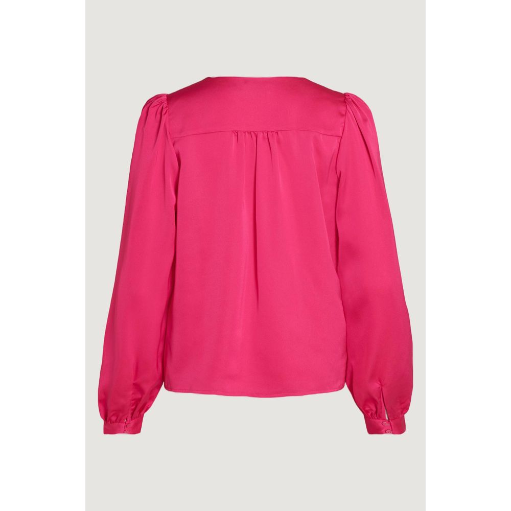 Pink Polyester Shirt