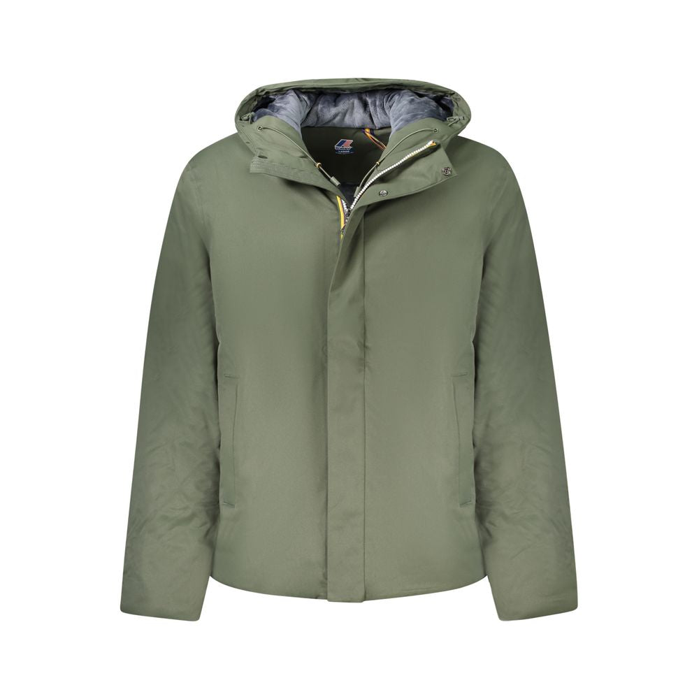 Green Polyester Jacket