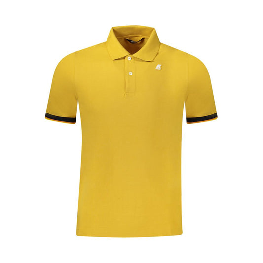 Yellow Cotton Polo Shirt